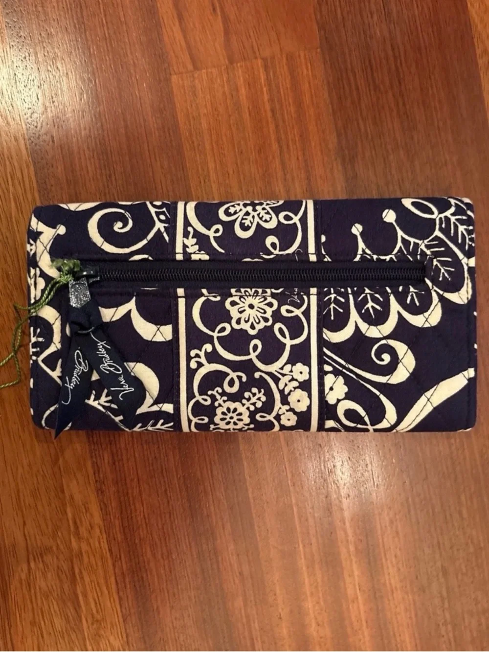 Vera Bradley Navy and White Wallet and Coin Purse - Picture 3 of 9